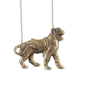 Reagan Charleston Carousel Tiger Necklace